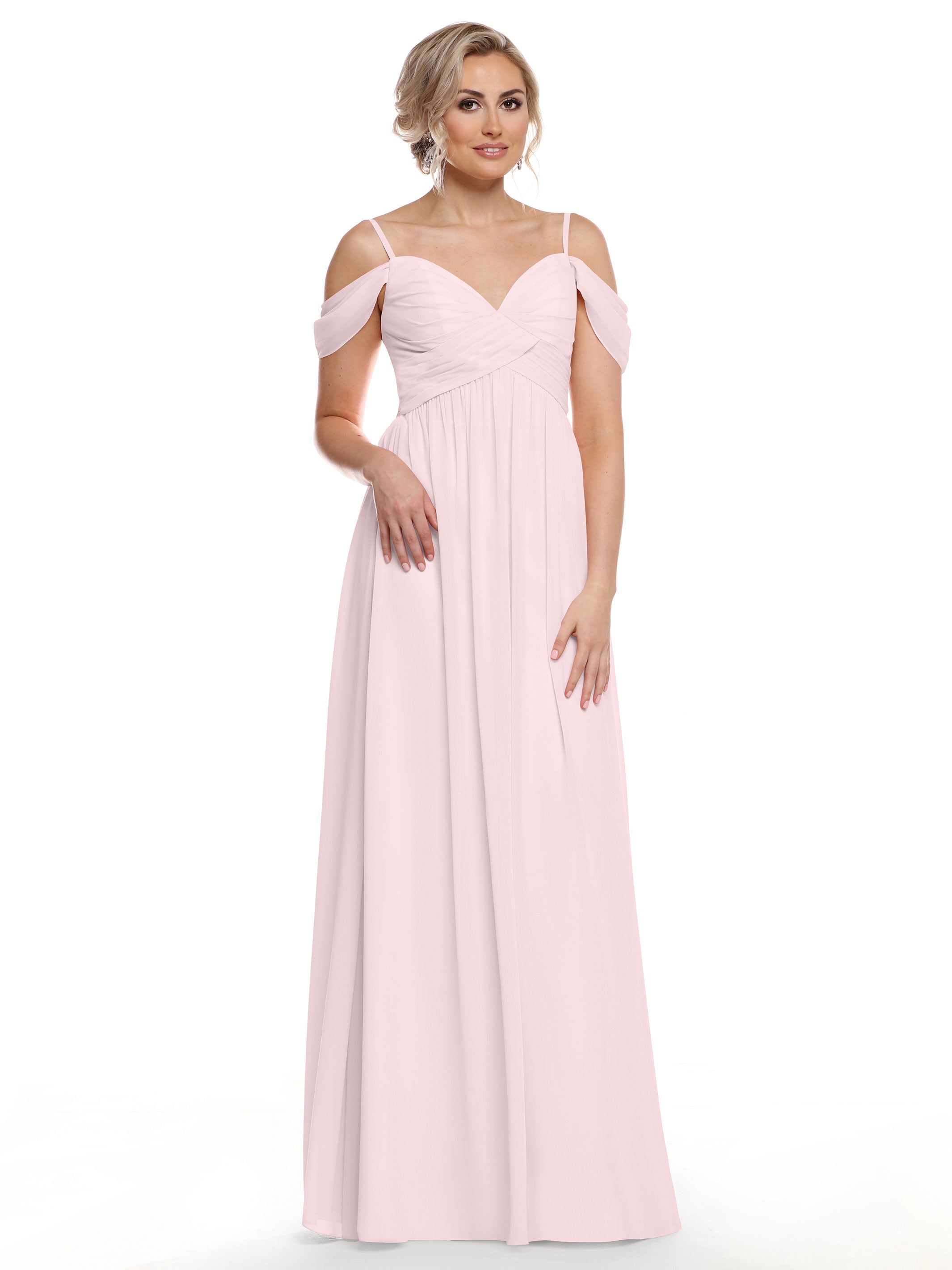 Satin Dress Fashion Dresses Old Rose Bridesmaid Gown 57 Pink