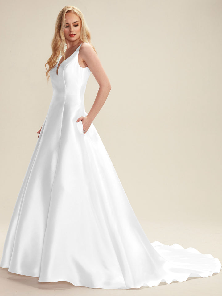 donna karan bridesmaid dresses Donna Karan New York Women's Strapless Ruffle Gown, Champagne, 6