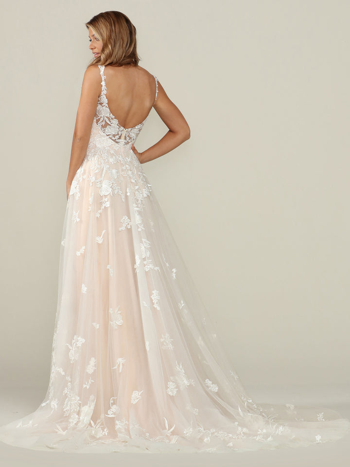 Iris Open-Back A-Line Wedding Dress