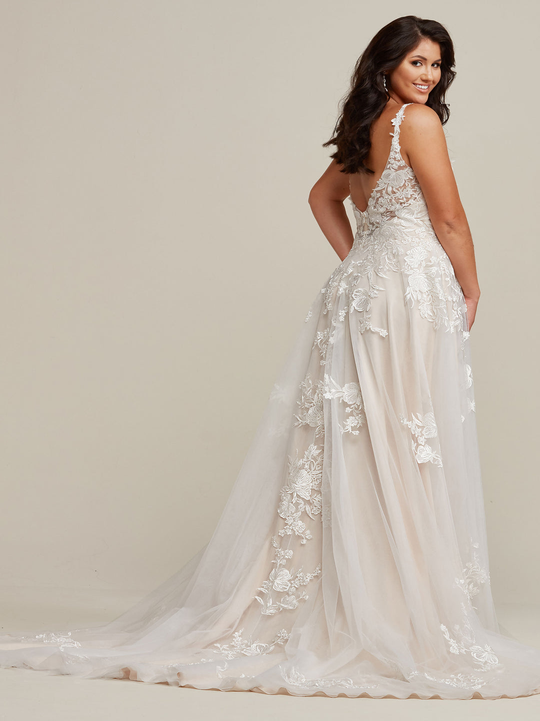 Iris Open-Back A-Line Wedding Dress - Avery Austin
