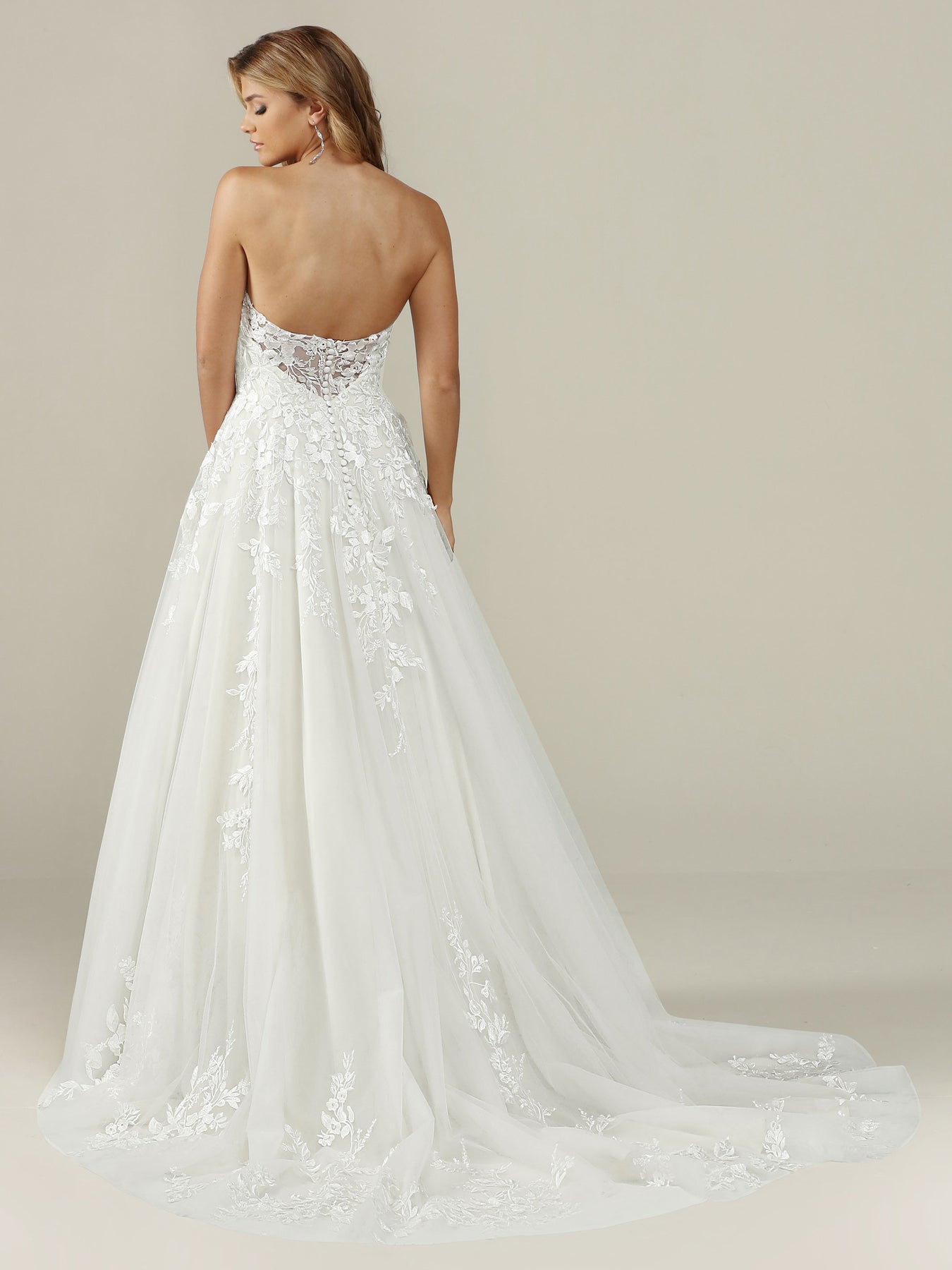 Emerson Strapless A-Line Wedding Dress - Avery Austin