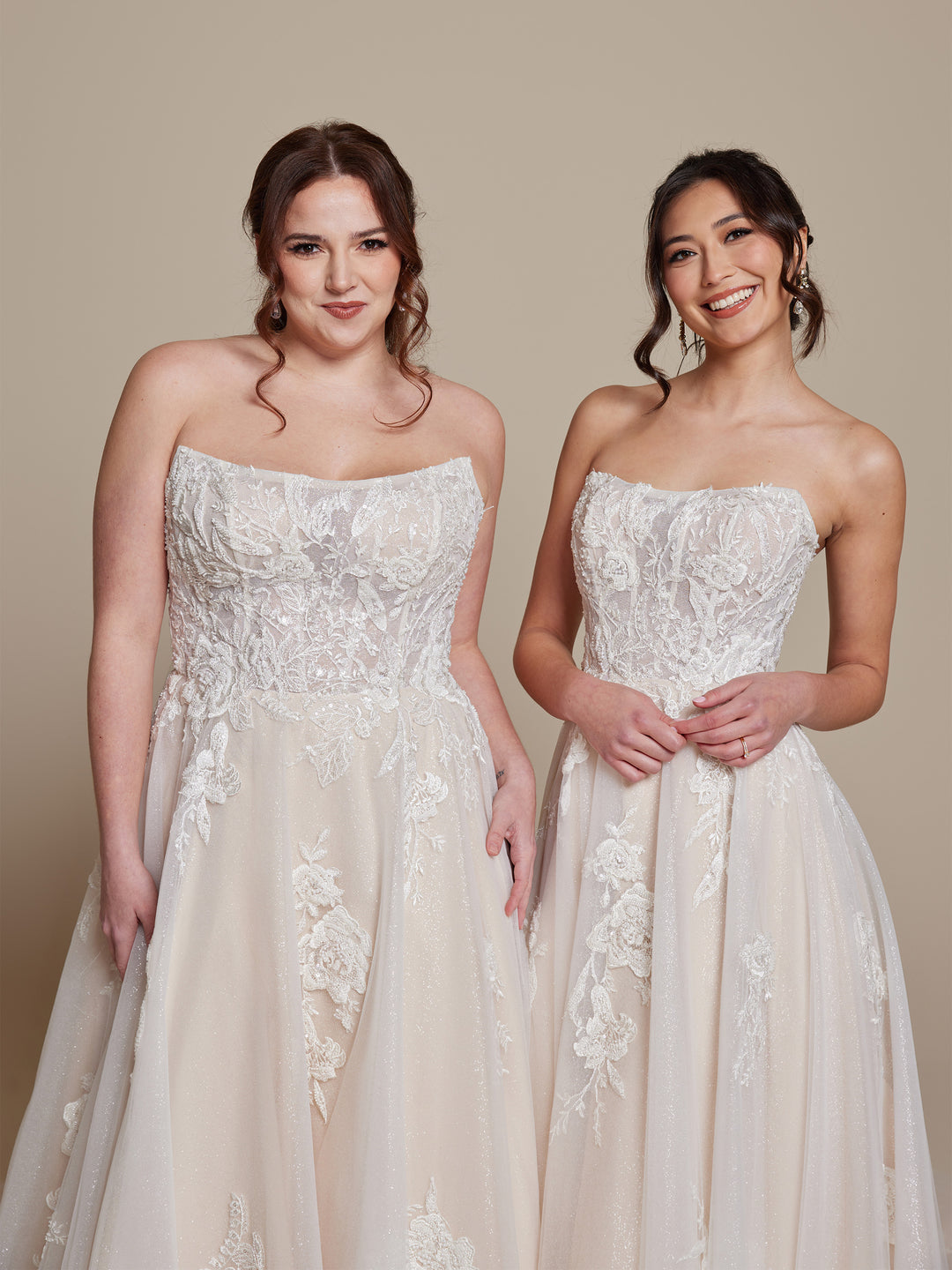 Simone Strapless Ivory Wedding Dress