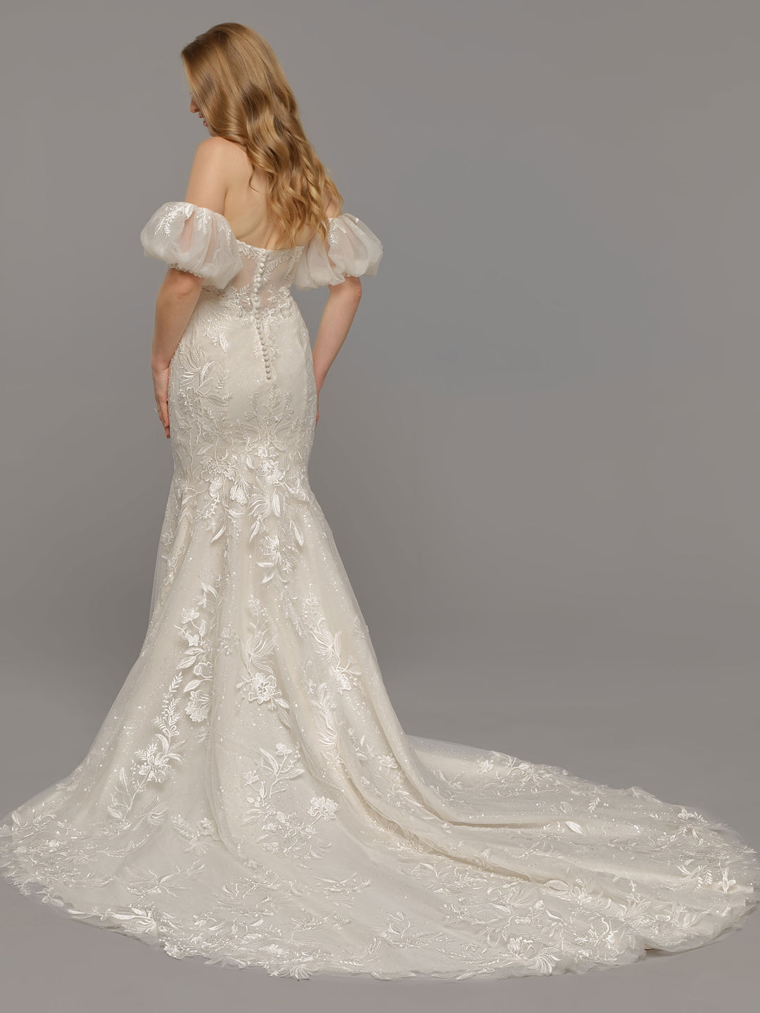 Leilani Fit-and-Flare Wedding Dress