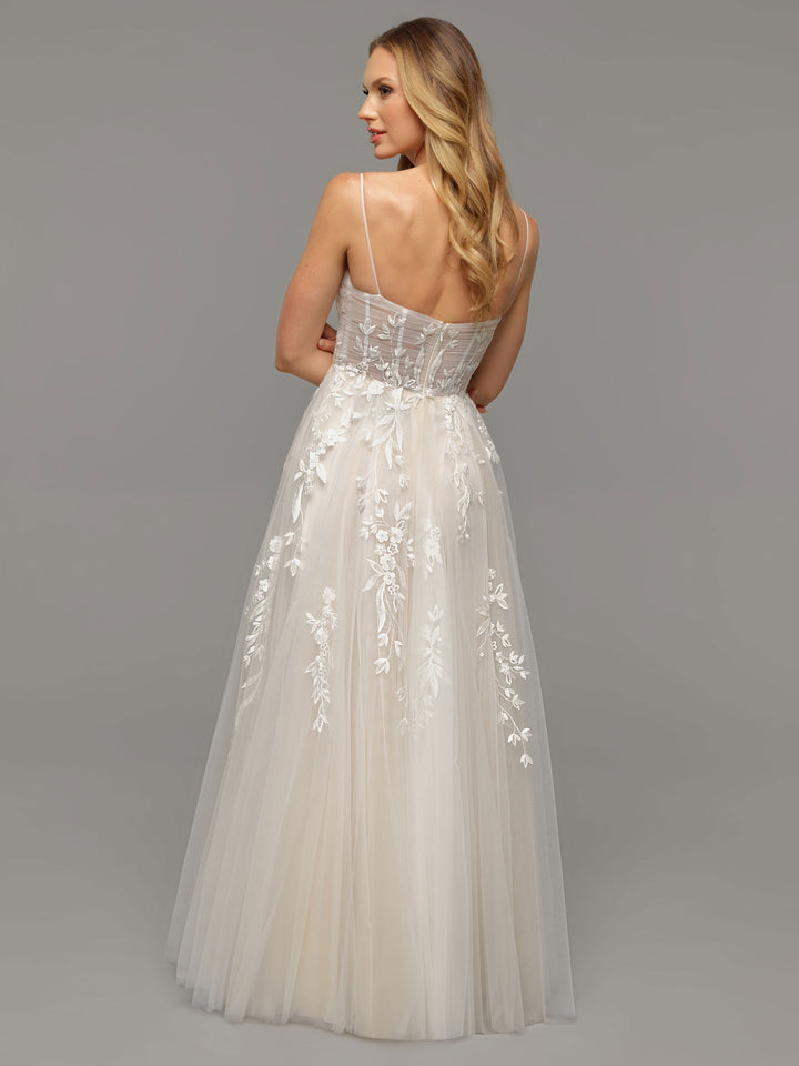 Kendall A-Line Tulle Wedding Dress