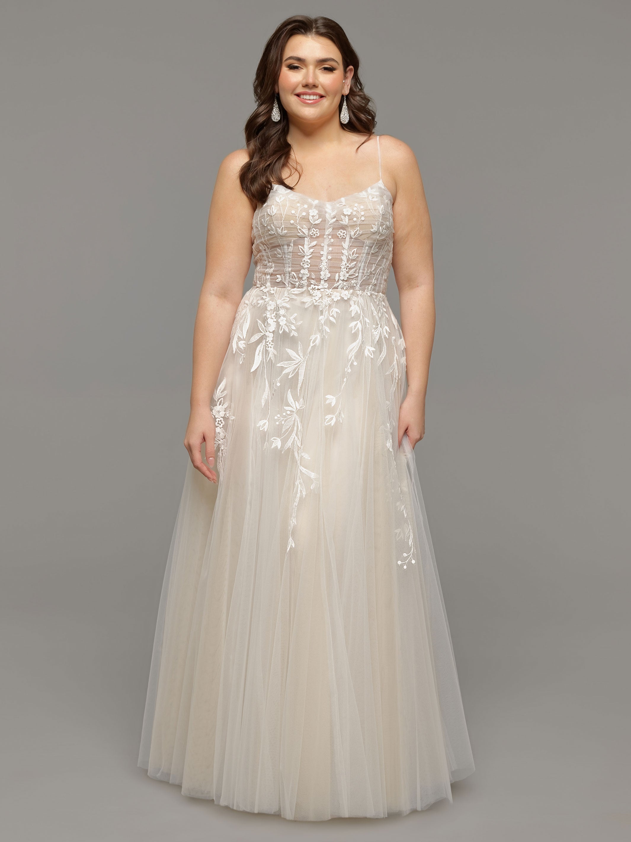 Kendall A-Line Tulle Wedding Dress - Avery Austin
