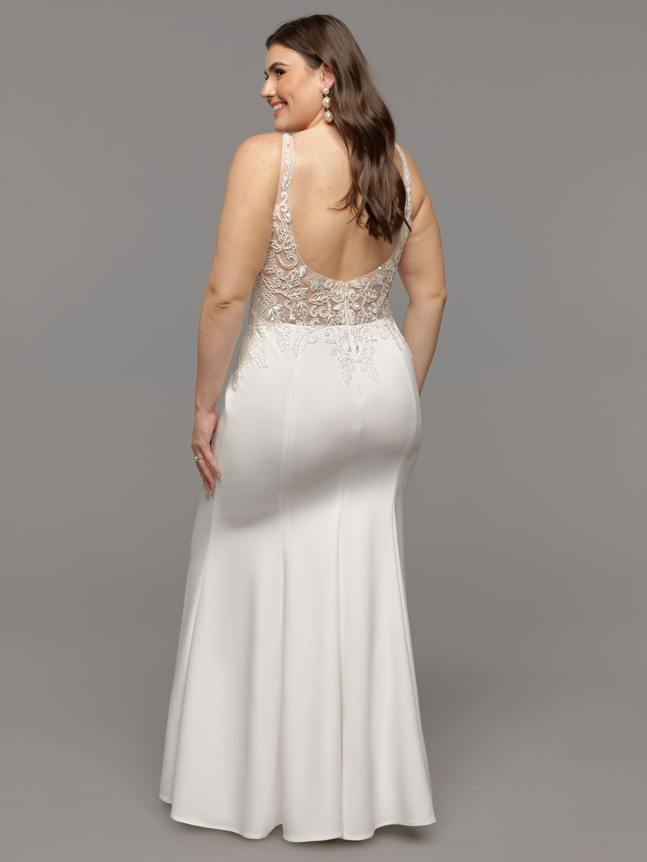 Lilo Ivory Wedding Dress - Avery Austin Ivory/Ivory / 4 Lilo Ivory Wedding Dress - Avery Austin Ivory/Ivory / 4