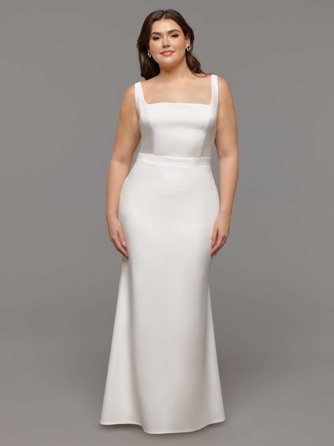 Tessa Backless Modern Wedding Dress