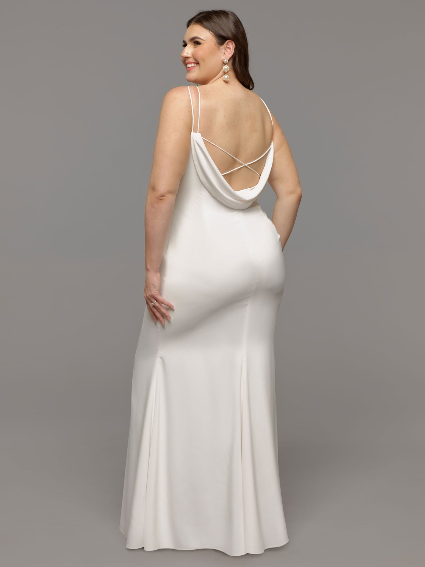 River Chiffon Modern Wedding Dress - Avery Austin River Chiffon Modern Wedding Dress - Avery Austin