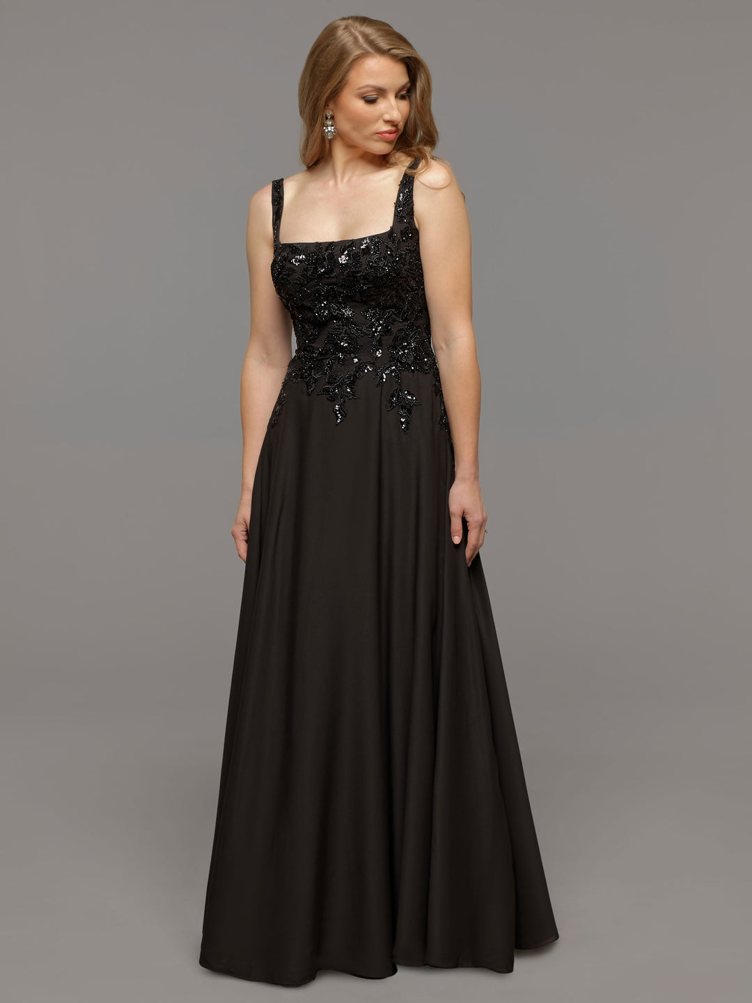 Scarlett Chiffon A-Line Wedding Dress - Avery Austin