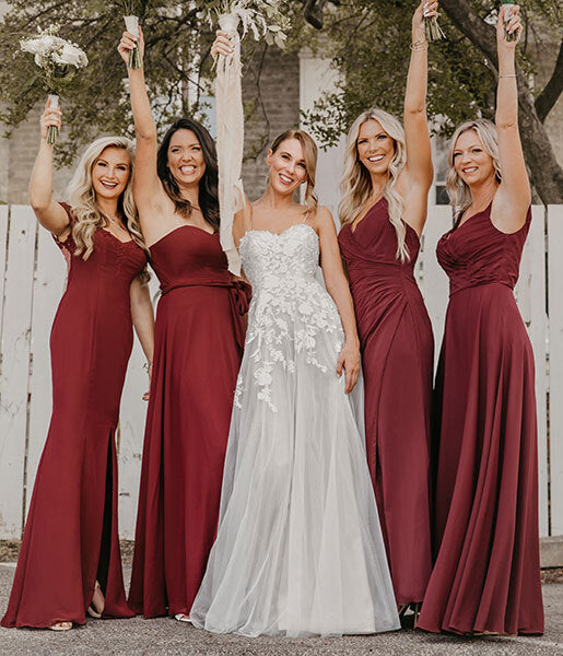 bridesmaid dresses november Free Fabric Swatches for the Infinity Bridesmaid dress