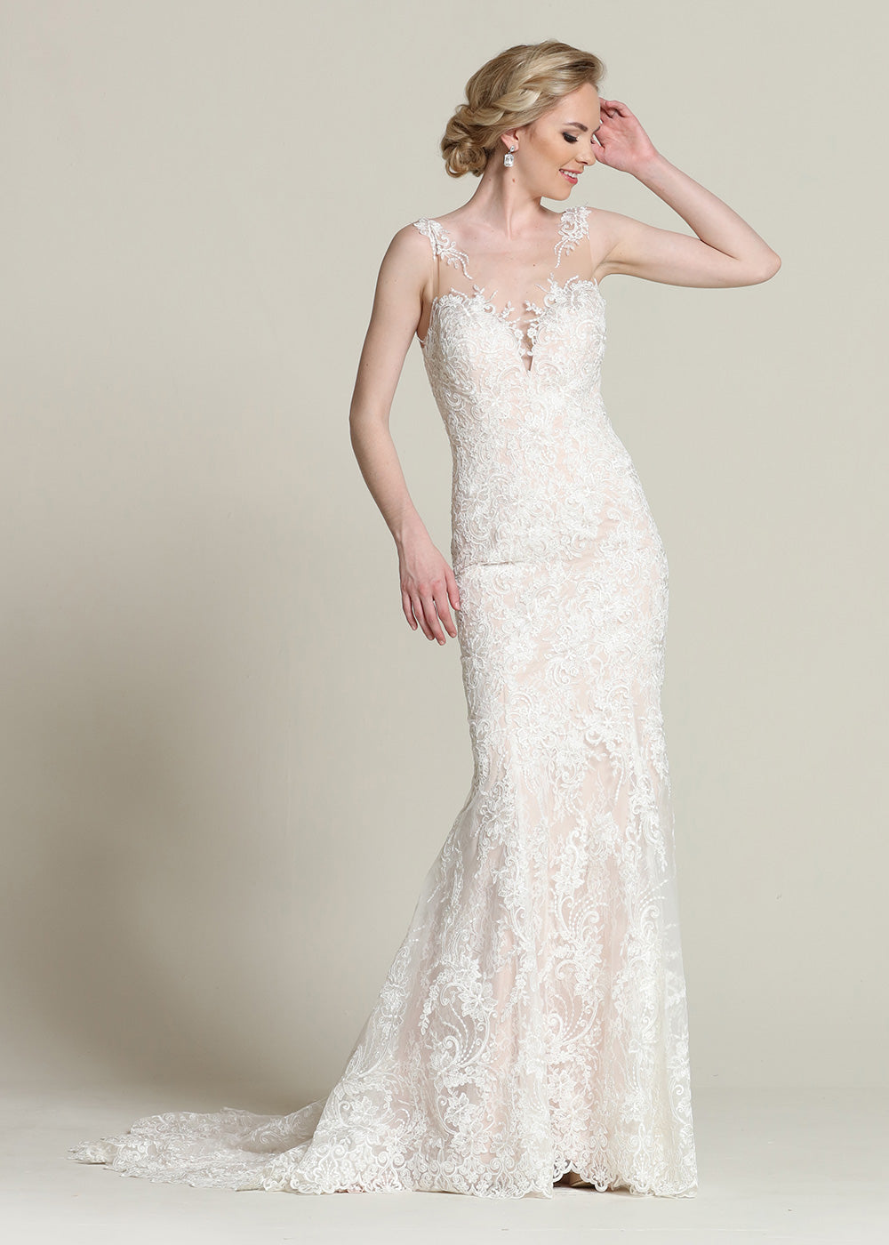Eva - Tried On Sample Ivory/Ivory / 14