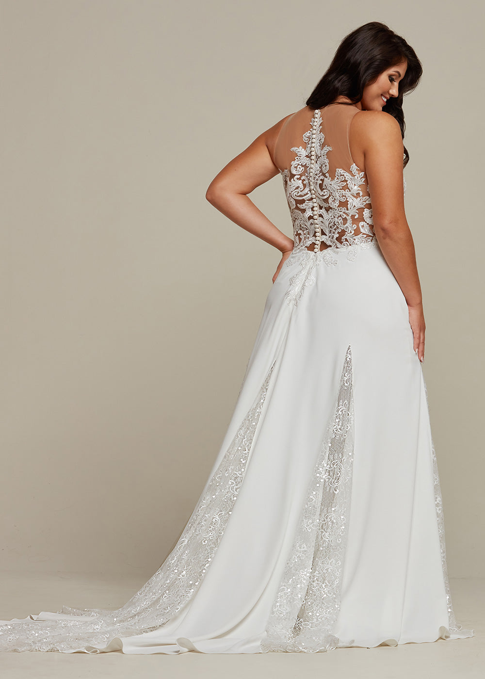 Willow Sheath Wedding Dress with Lace
