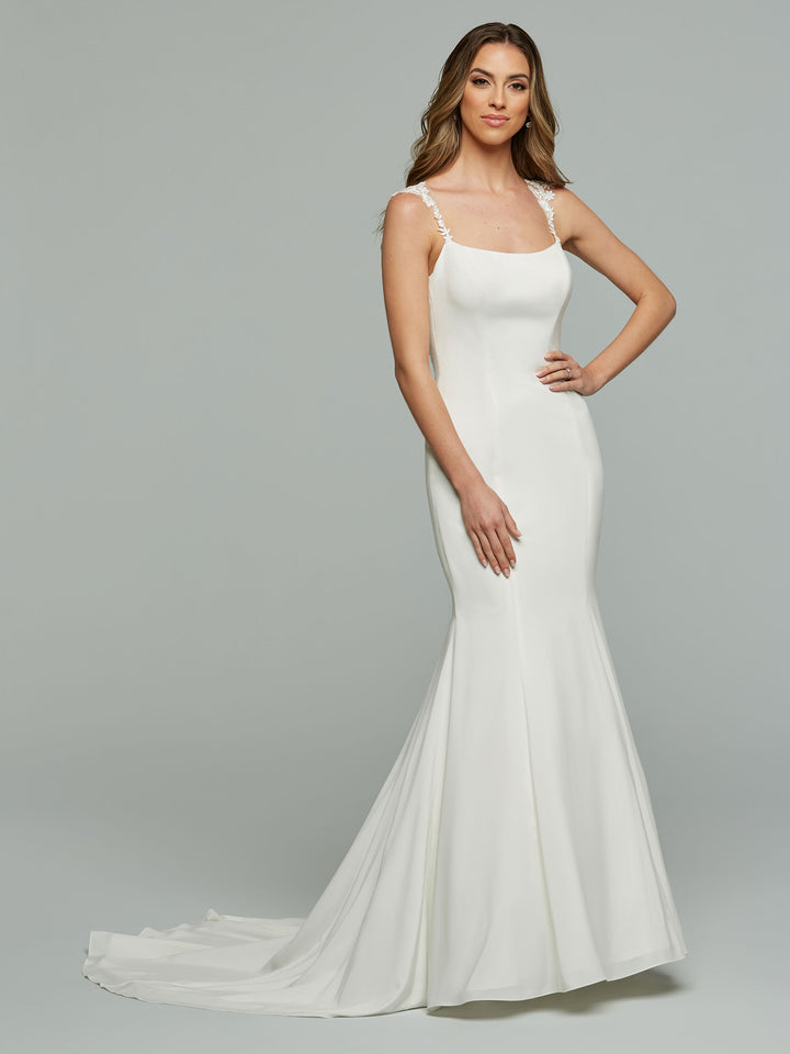 Whitley Ivory Mermaid Wedding Dress - Avery Austin Ivory / 14 Whitley Ivory Mermaid Wedding Dress - Avery Austin Ivory / 14