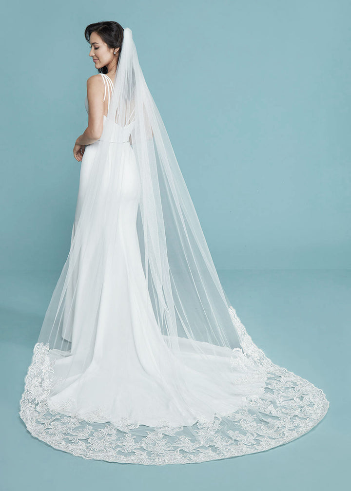 AMERI　 ELLA VEIL DRESS Ameri（アメリ）の「ELLA VEIL DRESS（ワンピース）」 - WEAR