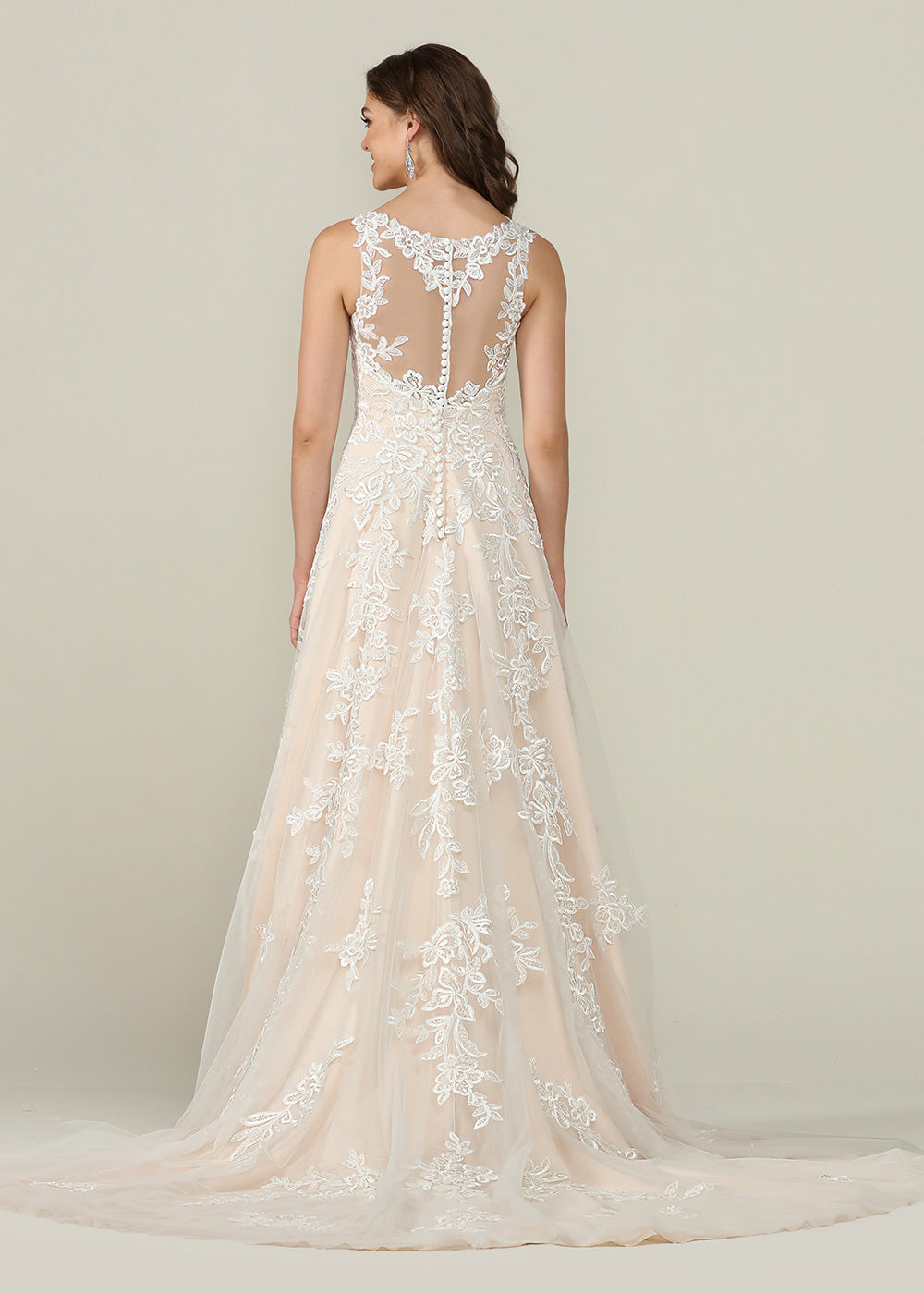 Finley Tulle and Lace Wedding Dress