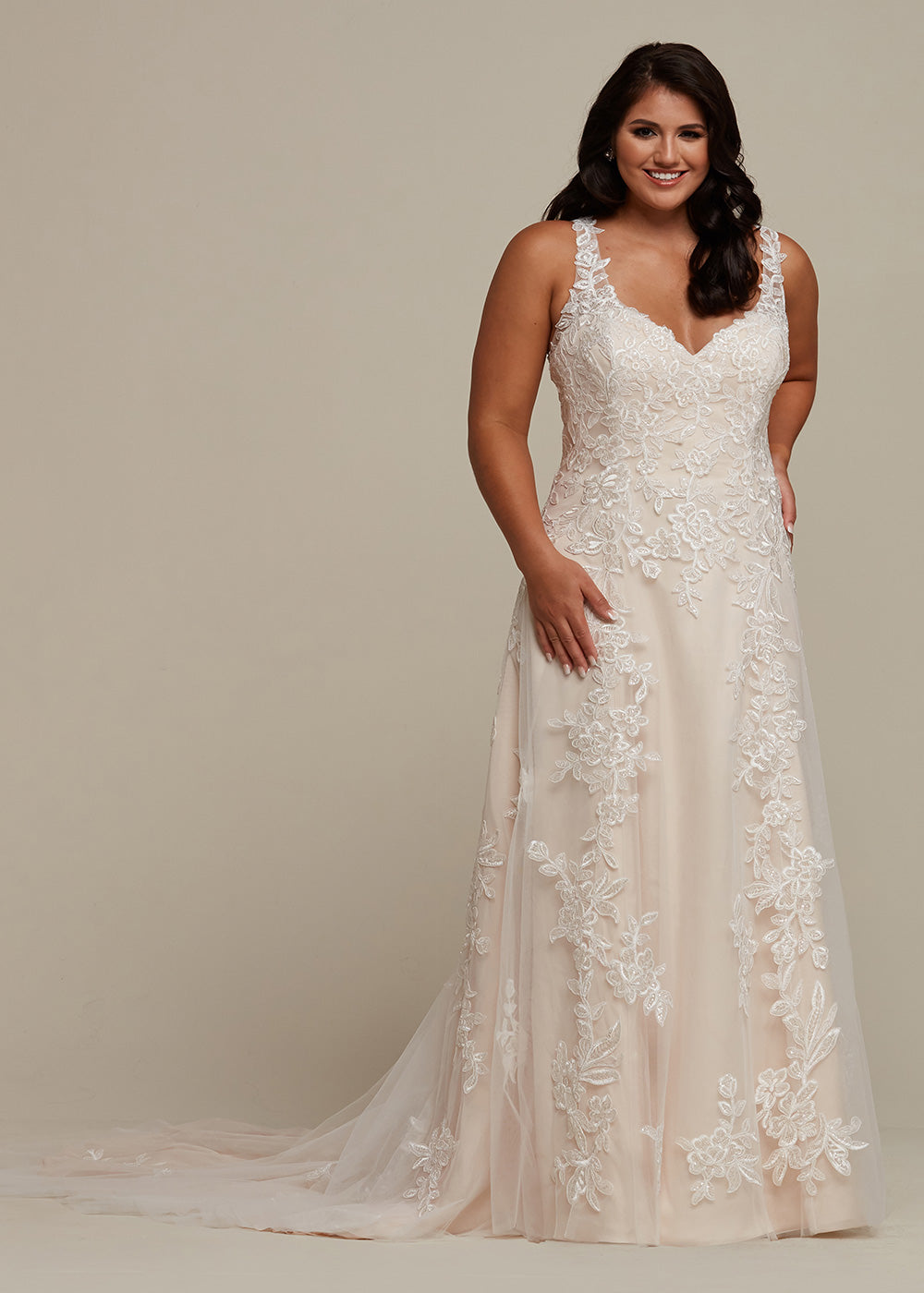 Finley Tulle and Lace Wedding Dress