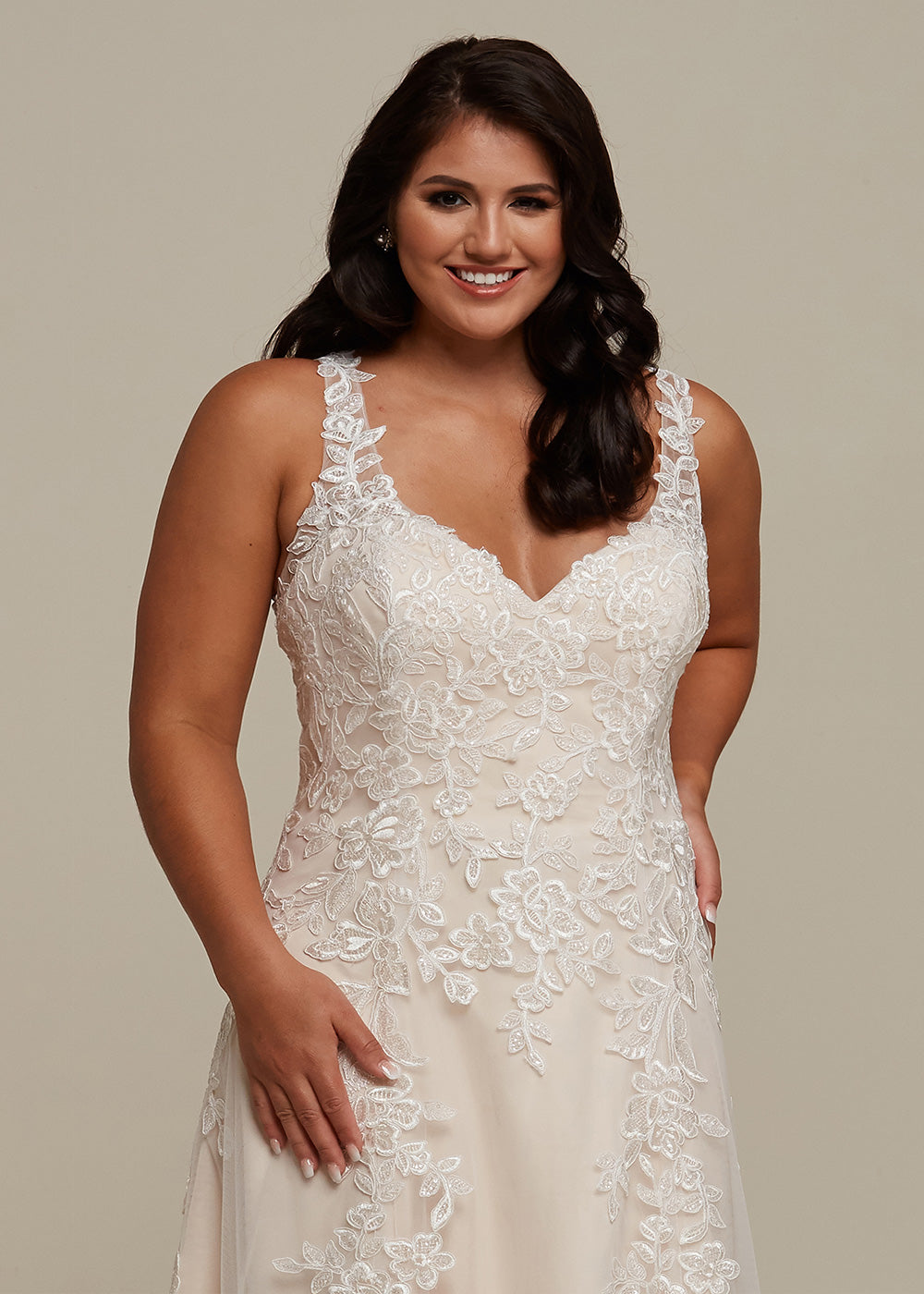 Finley Tulle and Lace Wedding Dress