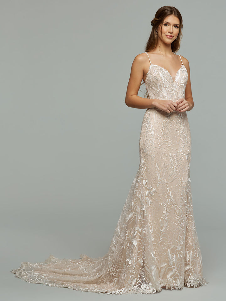 Celine Embroidered Lace Mermaid Wedding Dress Avery Austin Celine Embroidered Lace Mermaid Wedding Dress Avery Austin