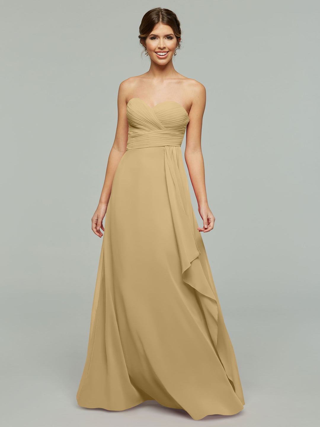 blue dress for baby girl Champagne Off the Shoulder Mermaid Satin Plus Size Elegant Long Formal –  bridalsew main image 0