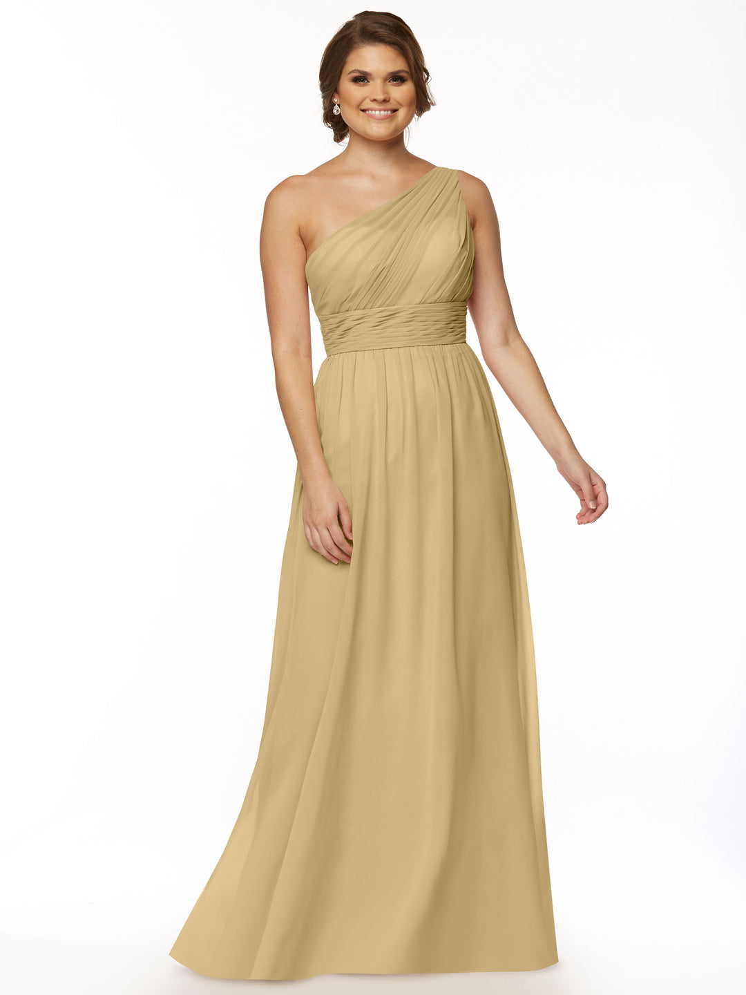Champagne Gold Bridesmaid Dresses - Avery Austin Champagne Gold Bridesmaid Dresses - Avery Austin