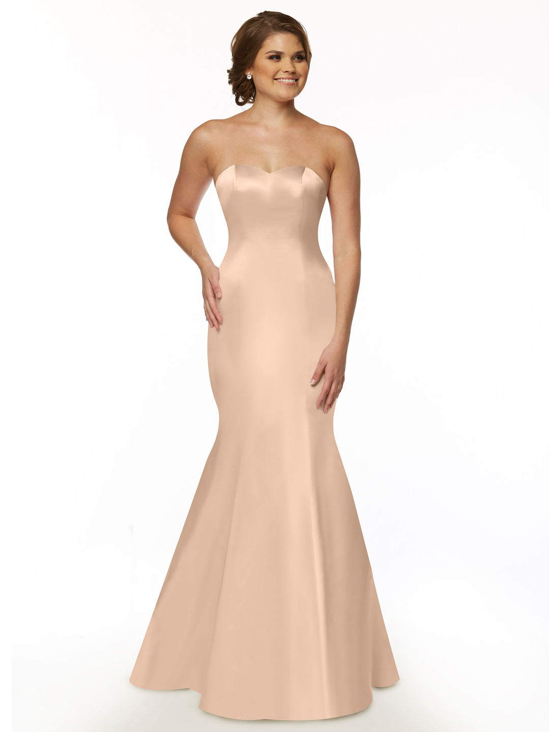 Best Light Blush Pink Bridesmaid Gowns - Avery Austin Best Light Blush Pink Bridesmaid Gowns - Avery Austin