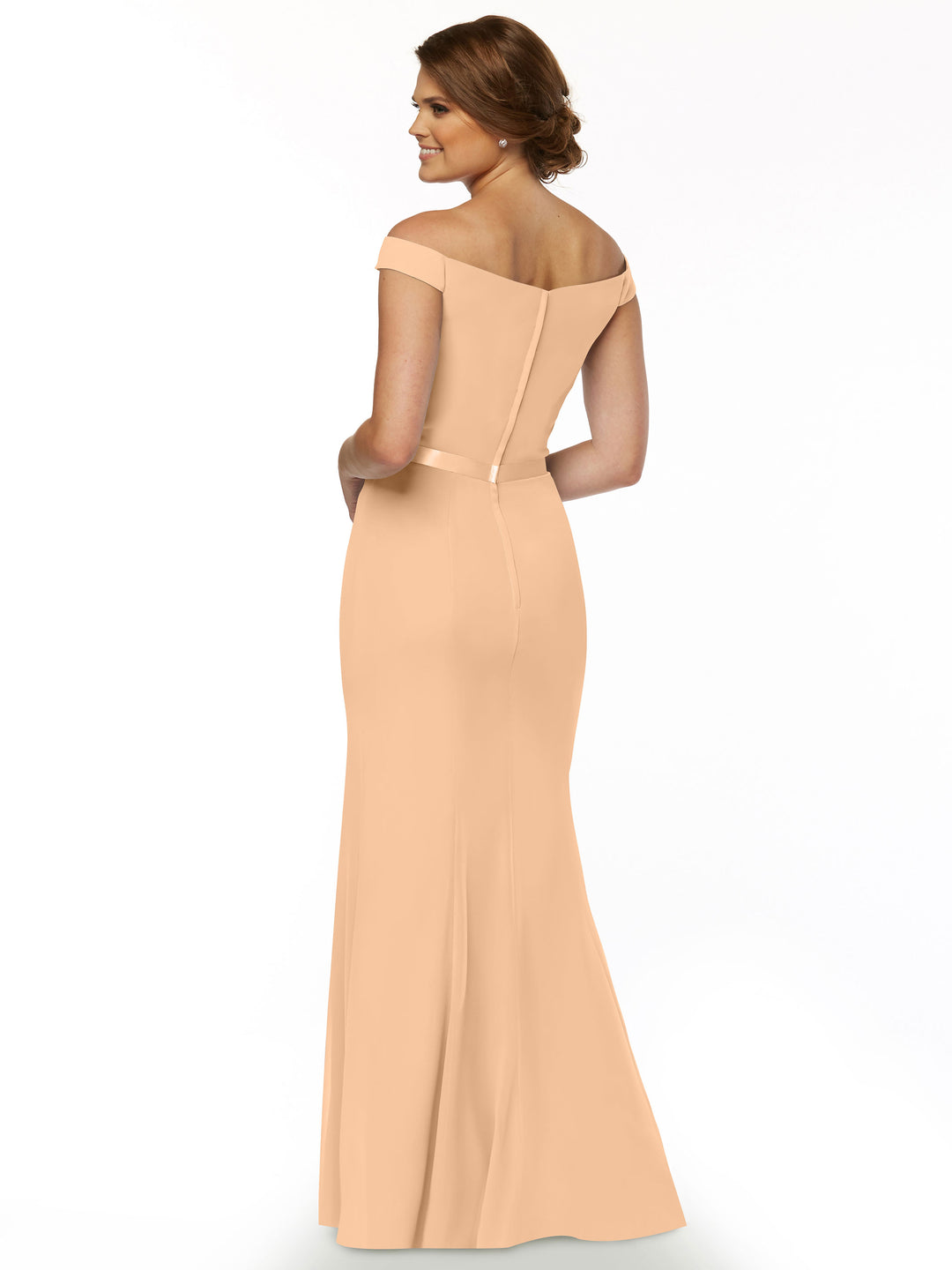 Fit-and-Flare Bridesmaid Dress 80079 -Avery Austin Champagne / 30