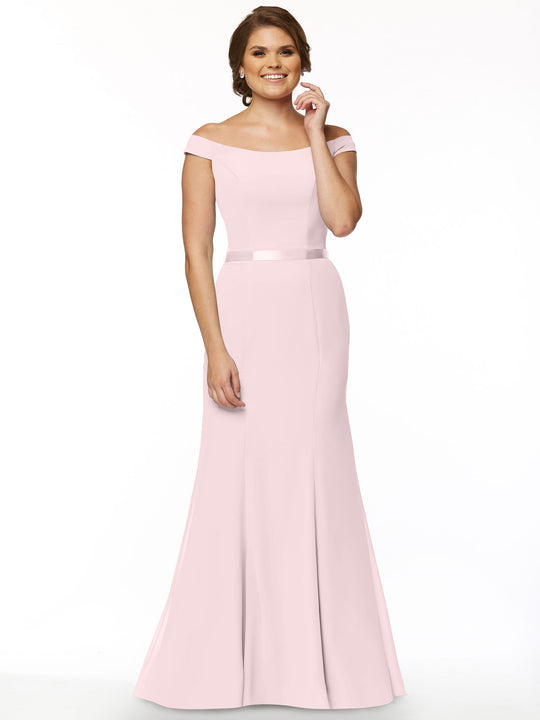 strapless open back dress Modest Wide Strap Pink Sheath Bridesmaid Dresses with Side Slit –  DressesTailor