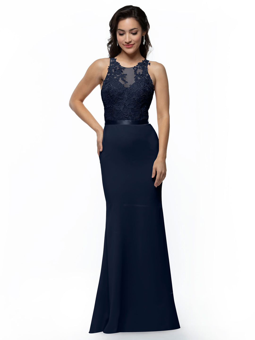 Fit-And-Flare Bridesmaid Dress 80095 - Avery Austin Blush / 10 Fit-And-Flare Bridesmaid Dress 80095 - Avery Austin Blush / 10