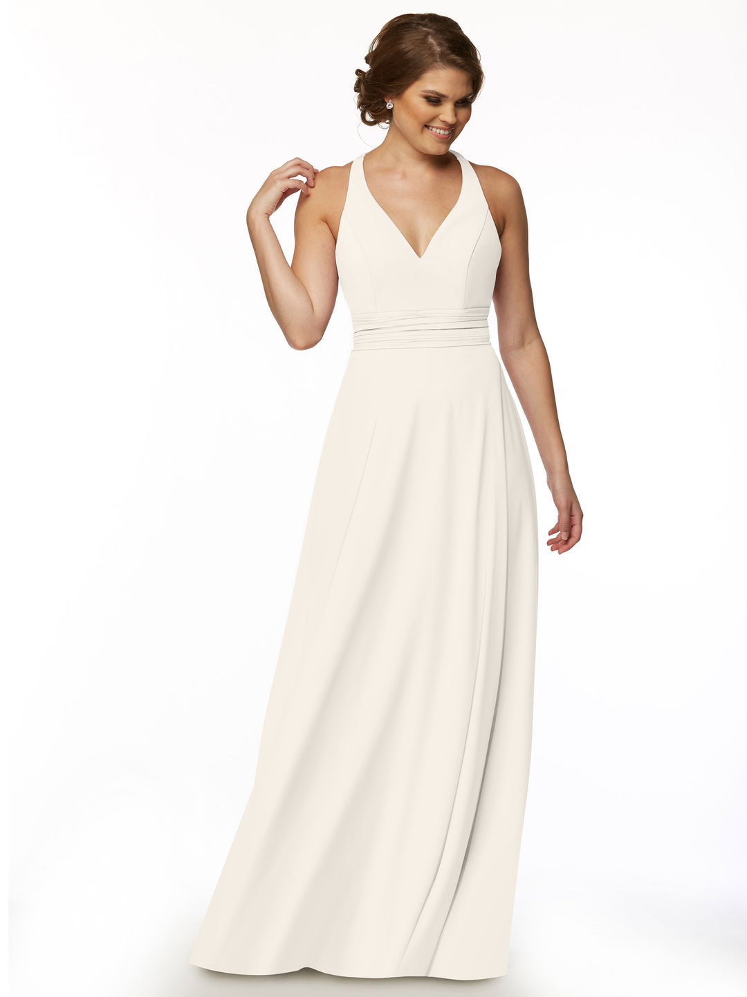 80107 Bridesmaids Dresses Ivory / 4