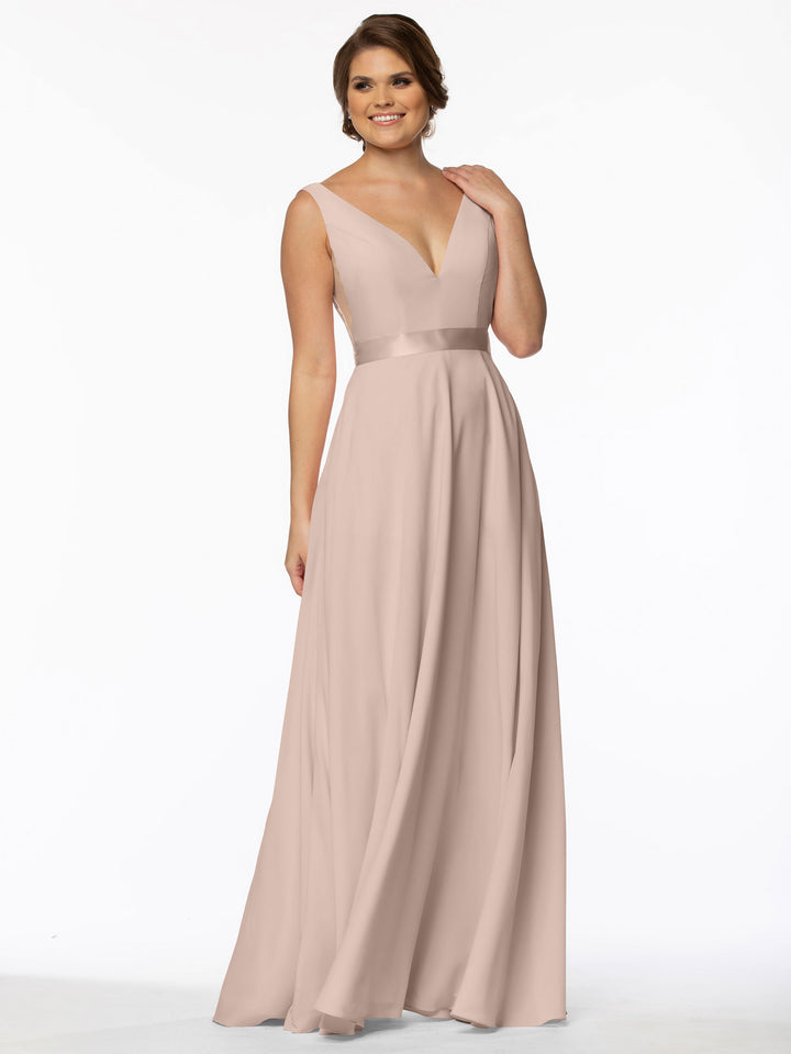 80117 Bridesmaids Dresses Latte / 2 80117 Bridesmaids Dresses Latte / 2