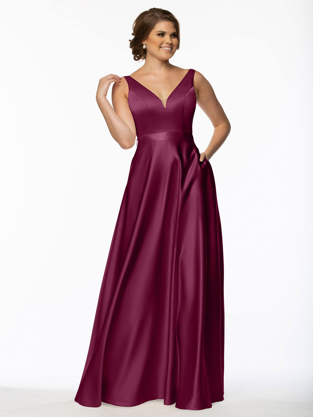 Bridesmaid Dresses in Plum Purple - Avery Austin Bridesmaid Dresses in Plum Purple - Avery Austin