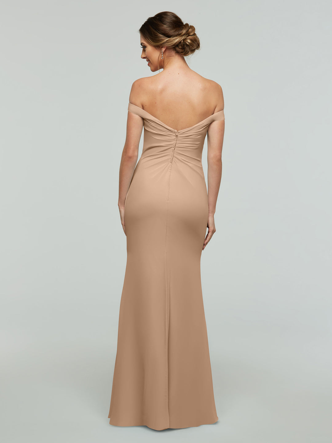 Long Chiffon Bridesmaid Dress 80122 - Avery Austin