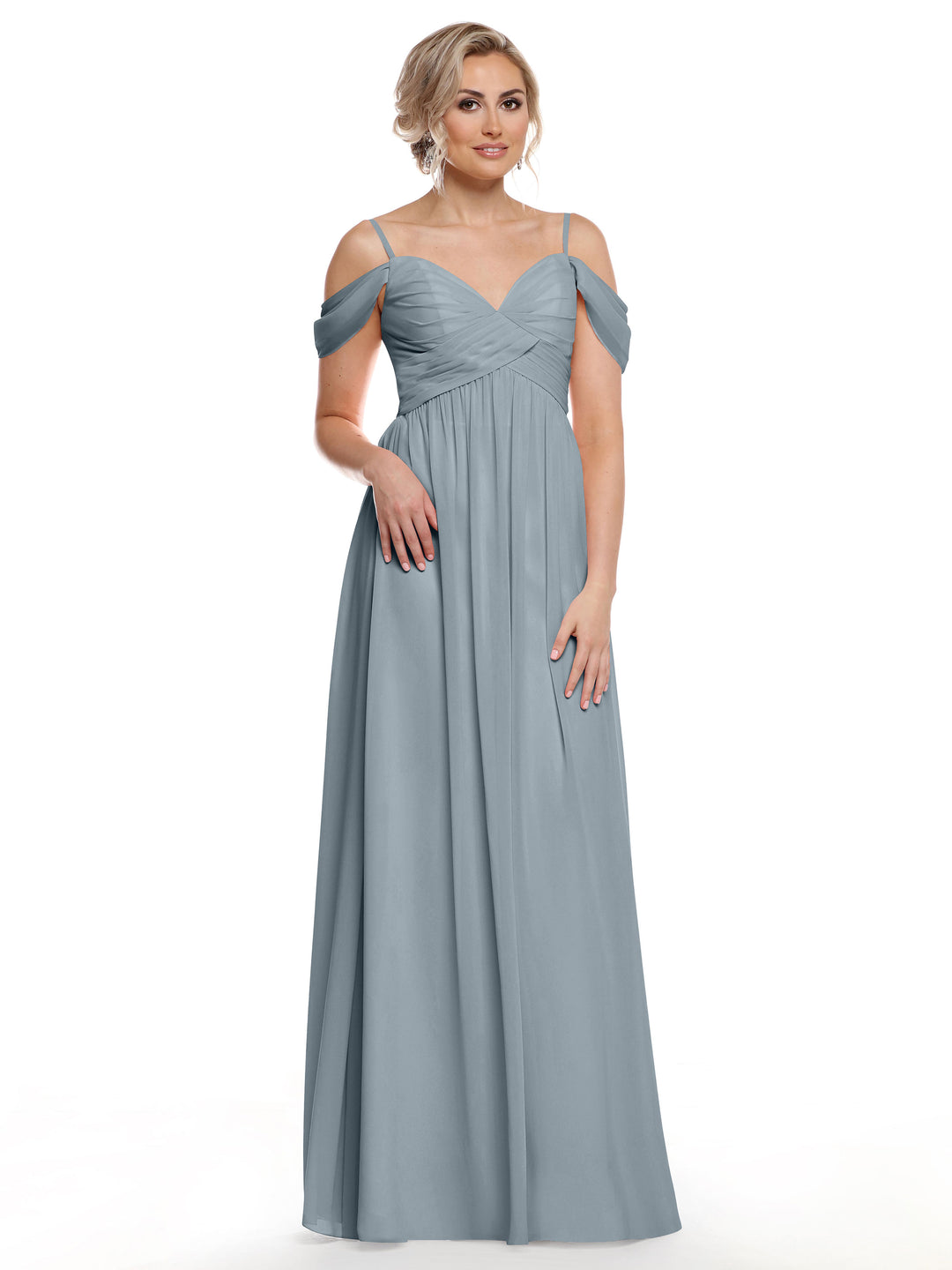 Light Dusty Blue Bridesmaid Dresses - Avery Austin Light Dusty Blue Bridesmaid Dresses - Avery Austin