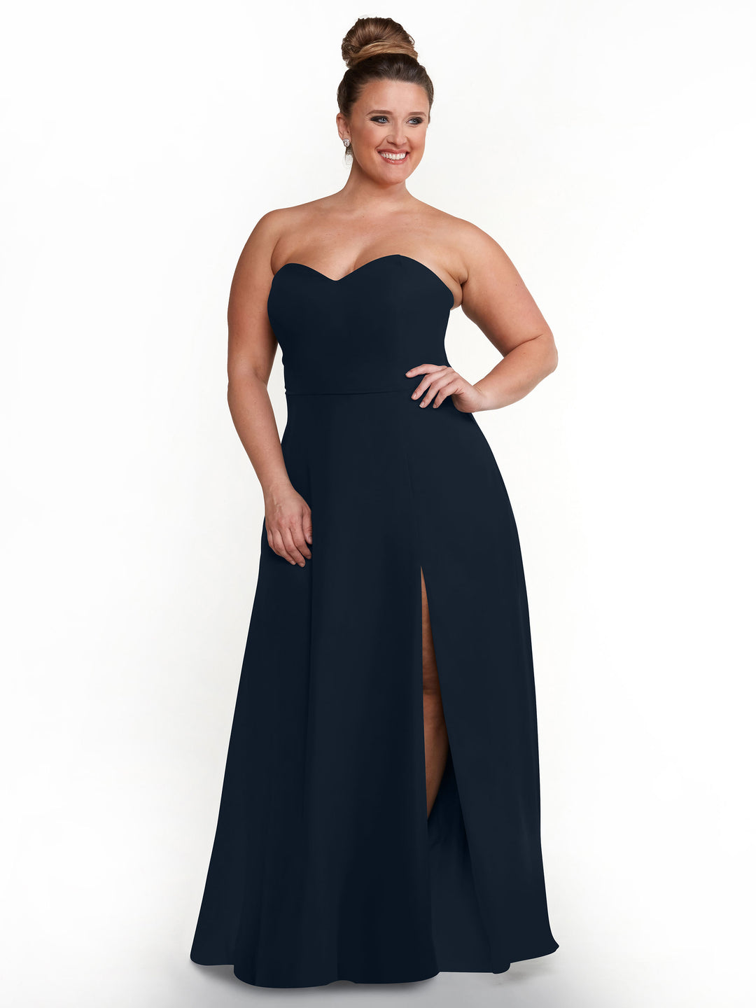 Plus-Size Bridesmaid Dresses in Blue - Avery Austin Plus-Size Bridesmaid Dresses in Blue - Avery Austin