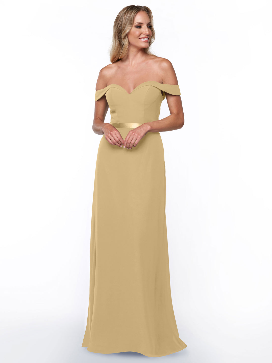 Champagne Gold Bridesmaid Dresses - Avery Austin Champagne Gold Bridesmaid Dresses - Avery Austin