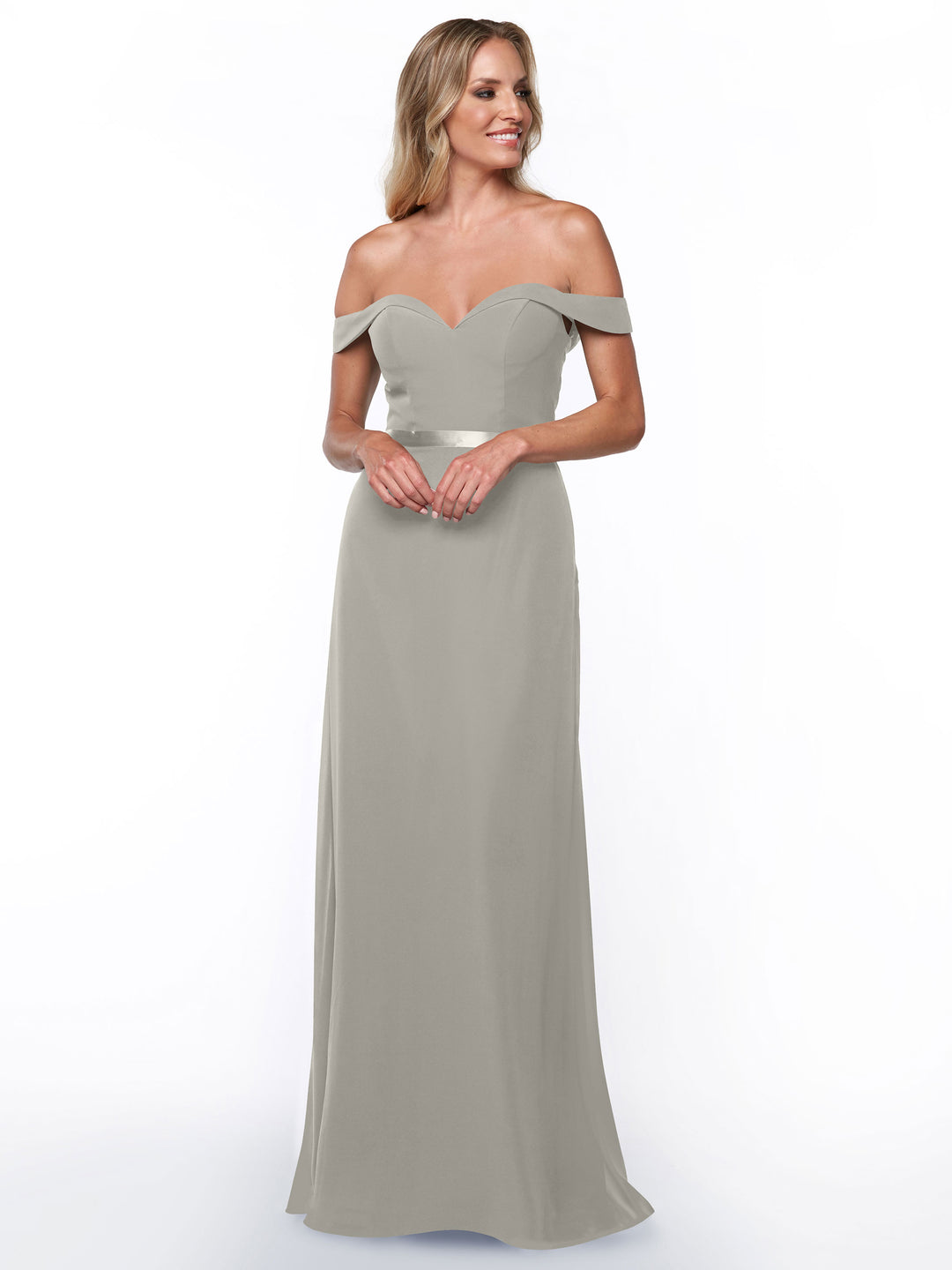 bridesmaid dresses silver sage Azazie Loisa