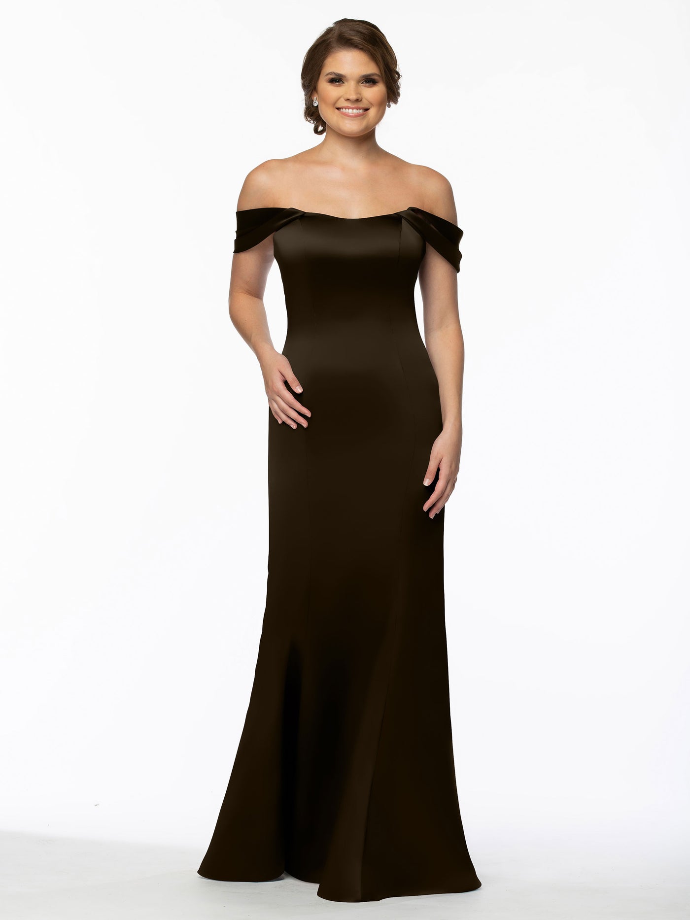 80151 Bridesmaids Dresses Chocolate / 12