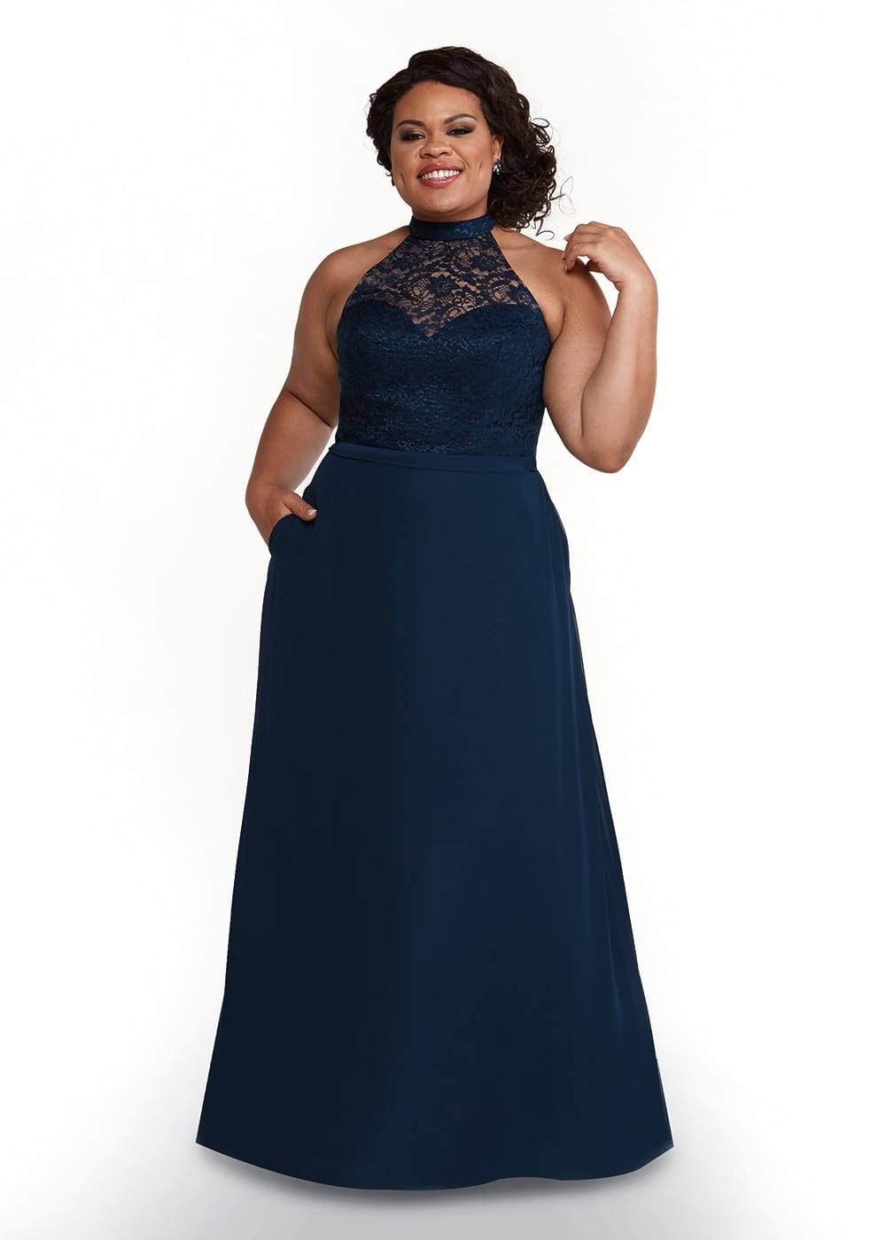 Plus-Size Bridesmaid Dresses in Blue - Avery Austin Plus-Size Bridesmaid Dresses in Blue - Avery Austin