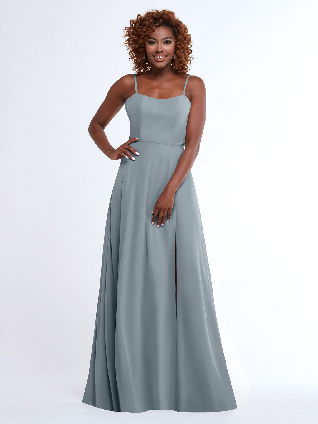 Light Dusty Blue Bridesmaid Dresses - Avery Austin  Page 2