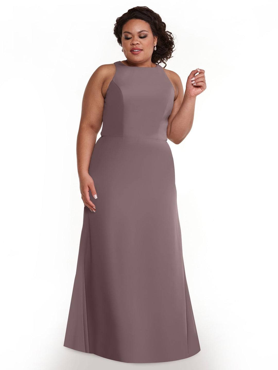 80175 Bridesmaids Dresses Mauve / 18
