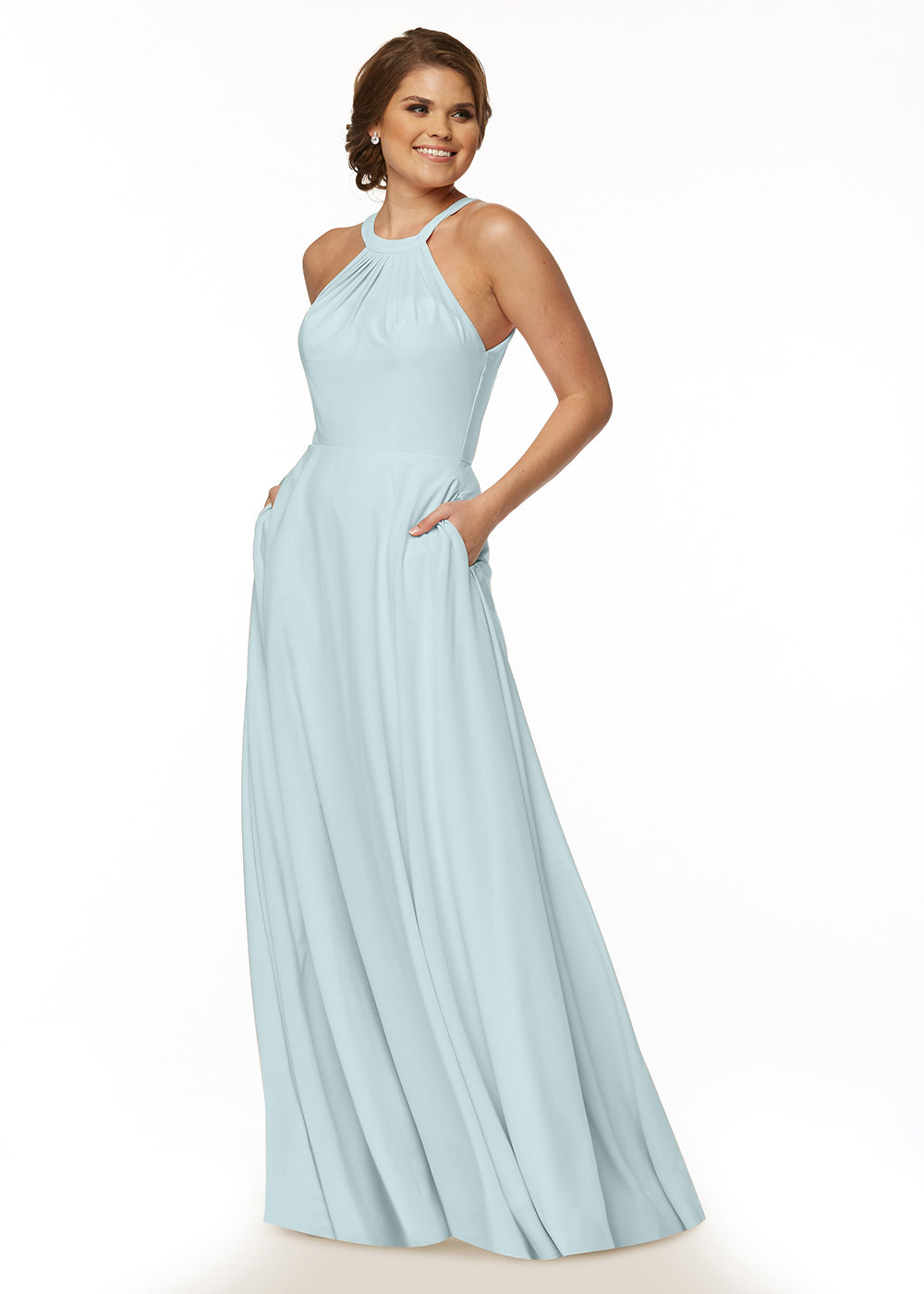 83002 Bridesmaids Dresses Sky Blue / 2 83002 Bridesmaids Dresses Sky Blue / 2