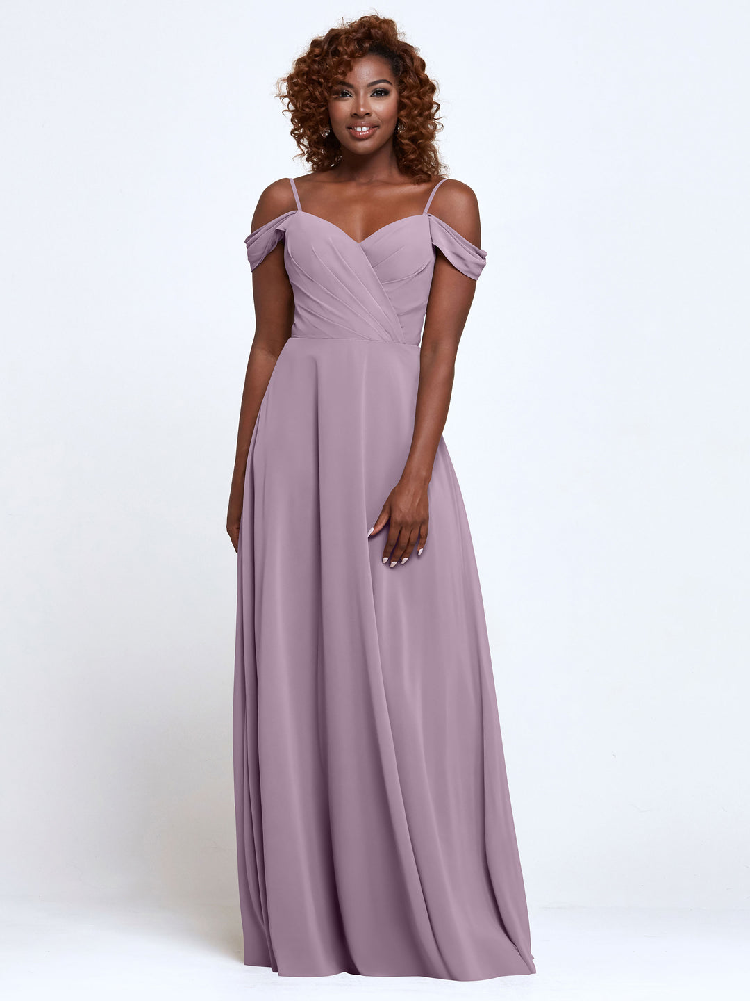 open lace back dress Rustic Boho Bridesmaid Dresses Two Piece – Lisposa main image 1