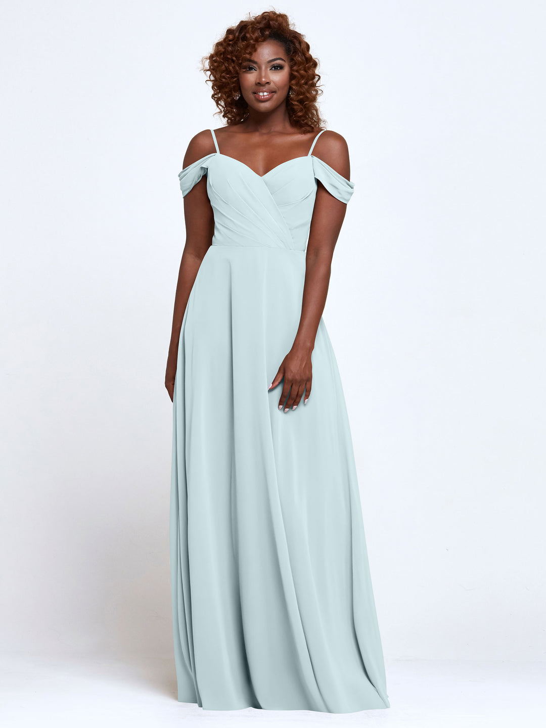 Light Sky Blue Bridesmaid Dresses - Avery Austin