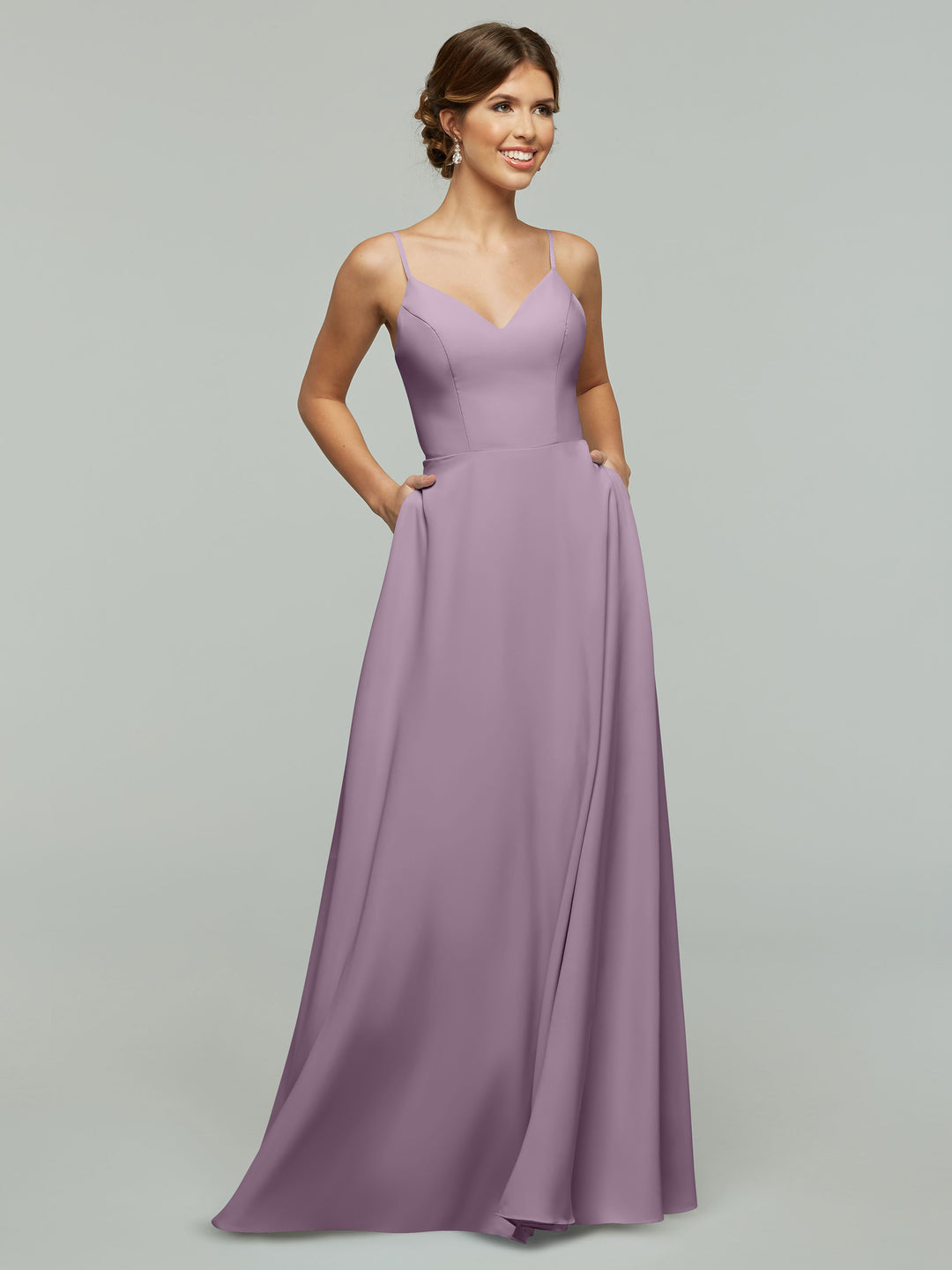 Dusty Lavender Purple Bridesmaid Dresses -Avery Austin Dusty Lavender Purple Bridesmaid Dresses -Avery Austin