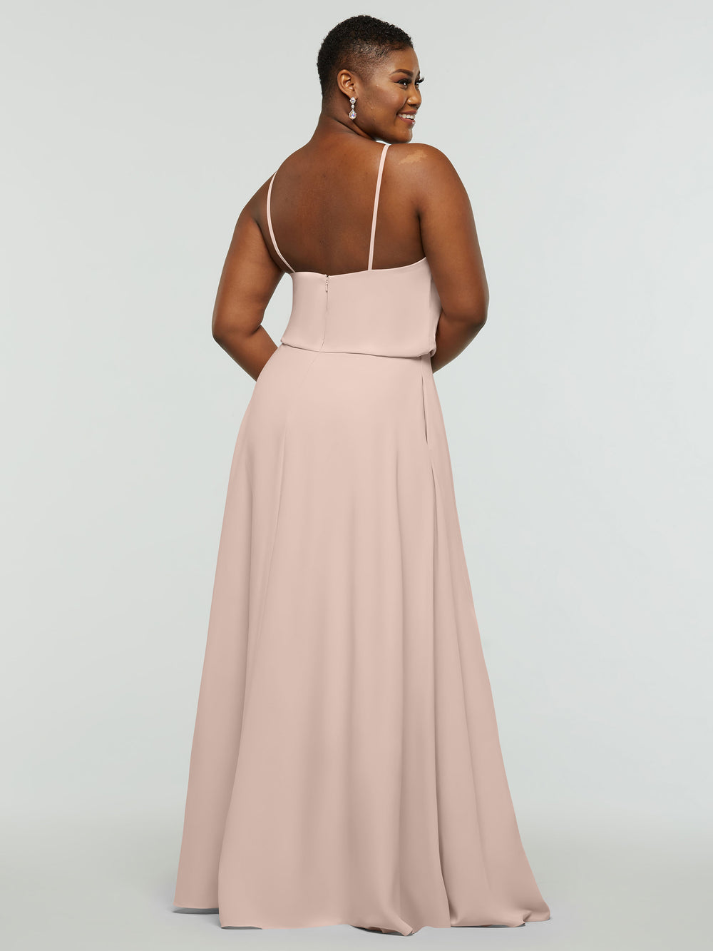 Floor-Length Long Bridesmaid Dresses - Avery Austin