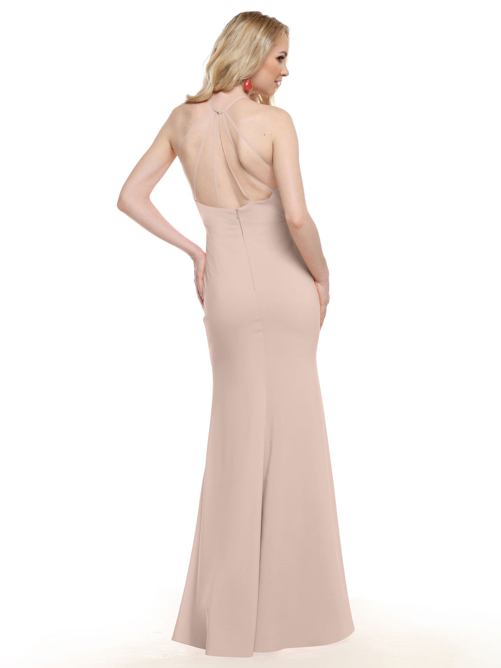 princess polly baby blue dress Cappuccino Bridesmaid Dresses main image 1